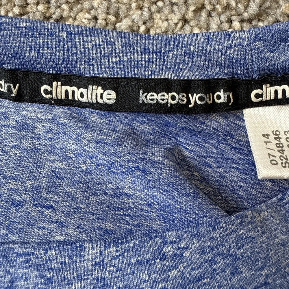 Adidas Climalite Men's Long Sleeve‎ Blue Size XL